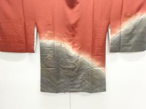 荒波模様刺繍絵羽道行コート